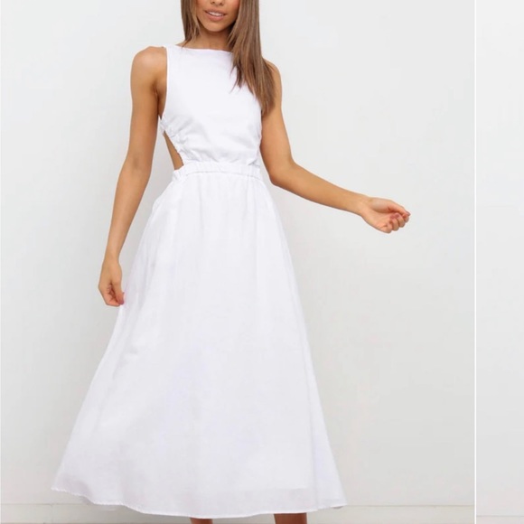 Petal & Pup Dresses & Skirts - *NWT* Petal & Pup Esther Midi Dress White